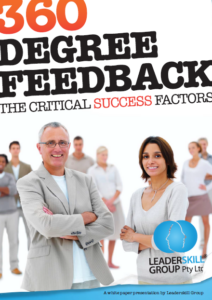 360 degree feedback - the critical success factors